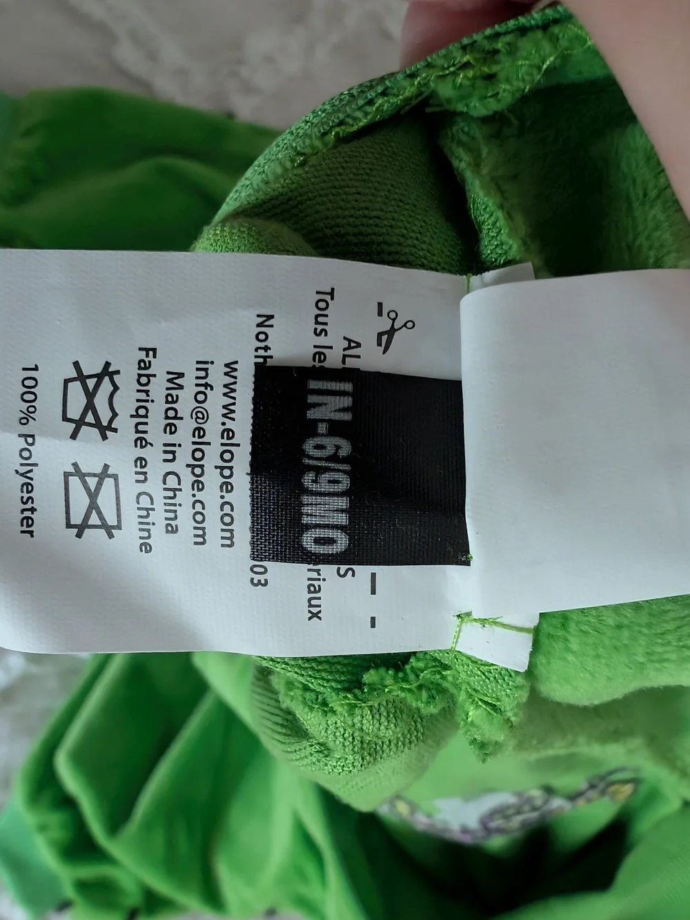 Nightmare Before Christmas Baby Oogie Boogie Costume